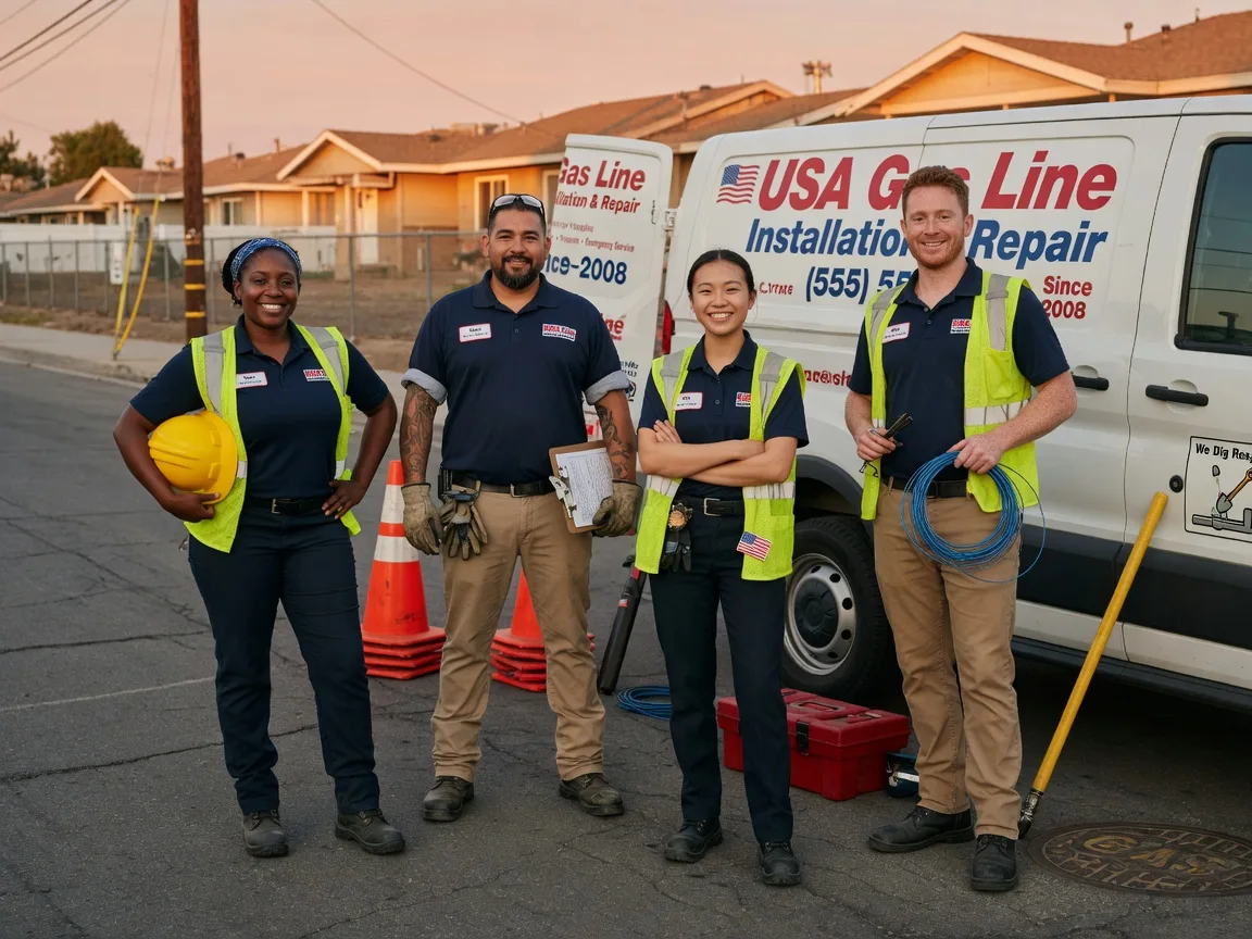 Gas Line Installation company in Reform, AL
